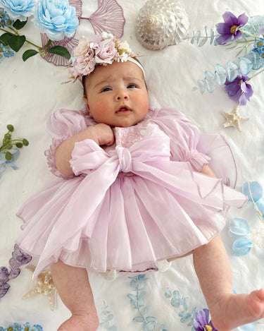 infant purple dress Kidcutreture Tia Purple Baby Dress - Size: 18M