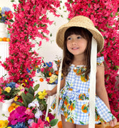La Vita Belle Baby Girl Gingham Romper