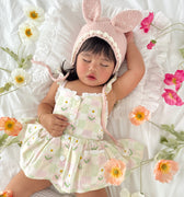 Juni Daisy Baby Girl Floral Romper