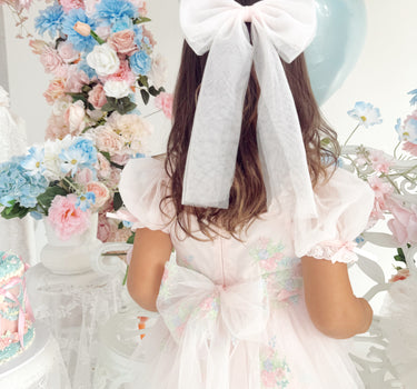 Peony Bloom Petal  Pink Baby Girl Romper