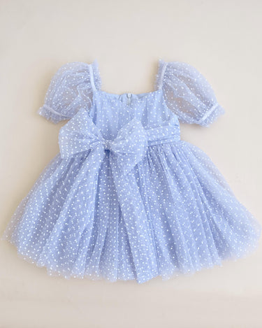 Periwinkle Gardenia Dress