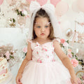 Mirabelle Flower Baby Girl Romper