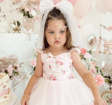 Mirabelle Flower Baby Girl Romper