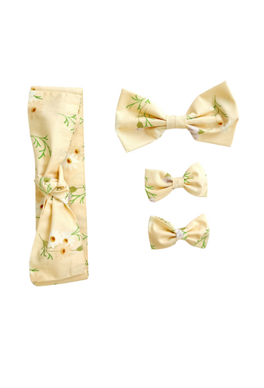 Goldie Bloom Baby Girl Floral Hair Accessories