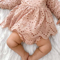 Dusty Rose Ivy Broderie Anglaise Two Piece Set
