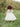 Girls Giselle White Lace Back Flower Girl Dress