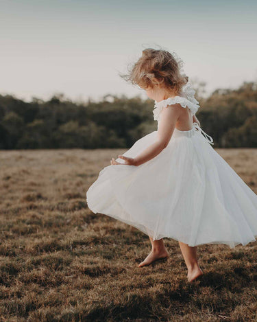 Grace High Low White Flower Girl Dress -Special Occasion Dresses Arabella & Rose Grace High Low White Flower Girl Dress -Special Occasion Dresses Arabella & Rose