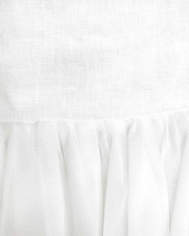 Grace Linen Tulle Fabric