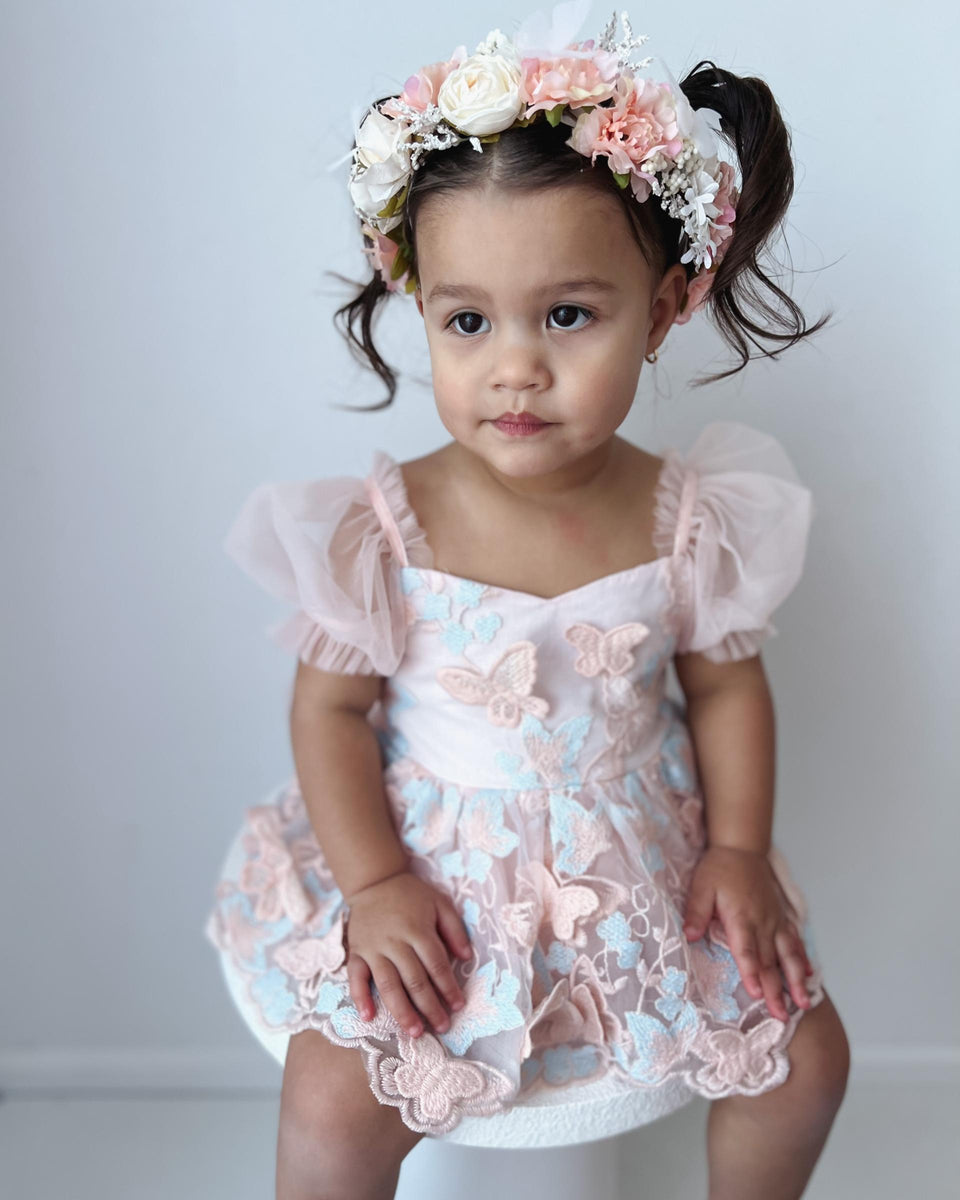 Flutter Garland Peaches and Cream Arabella and Rose Arabella & Rose