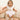 Baby Girls Layla White Muslin Ruffle Romper Fawn Pom Pom Beanie Socks