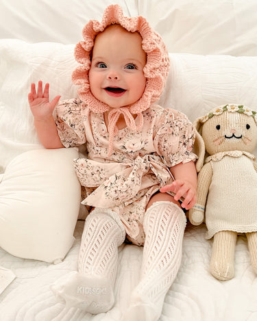 Lulu Romper And Bo Peep Beanie 2