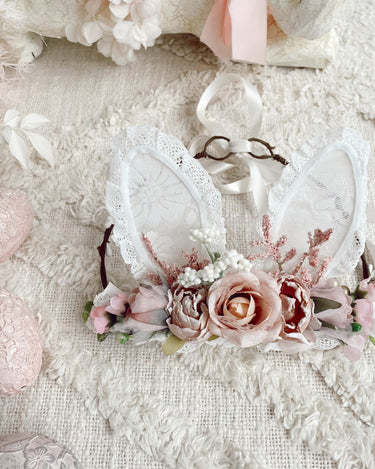 Rosie Mae Bunny Ears Garland - Pink