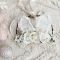 Rosie Mae Bunny Ears Garland - White