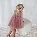 English Rose Dusty Rose Dress