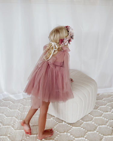 English Rose Dusty Rose Dress