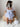 Swiss Dot Flower Fairy Romper - Periwinkle