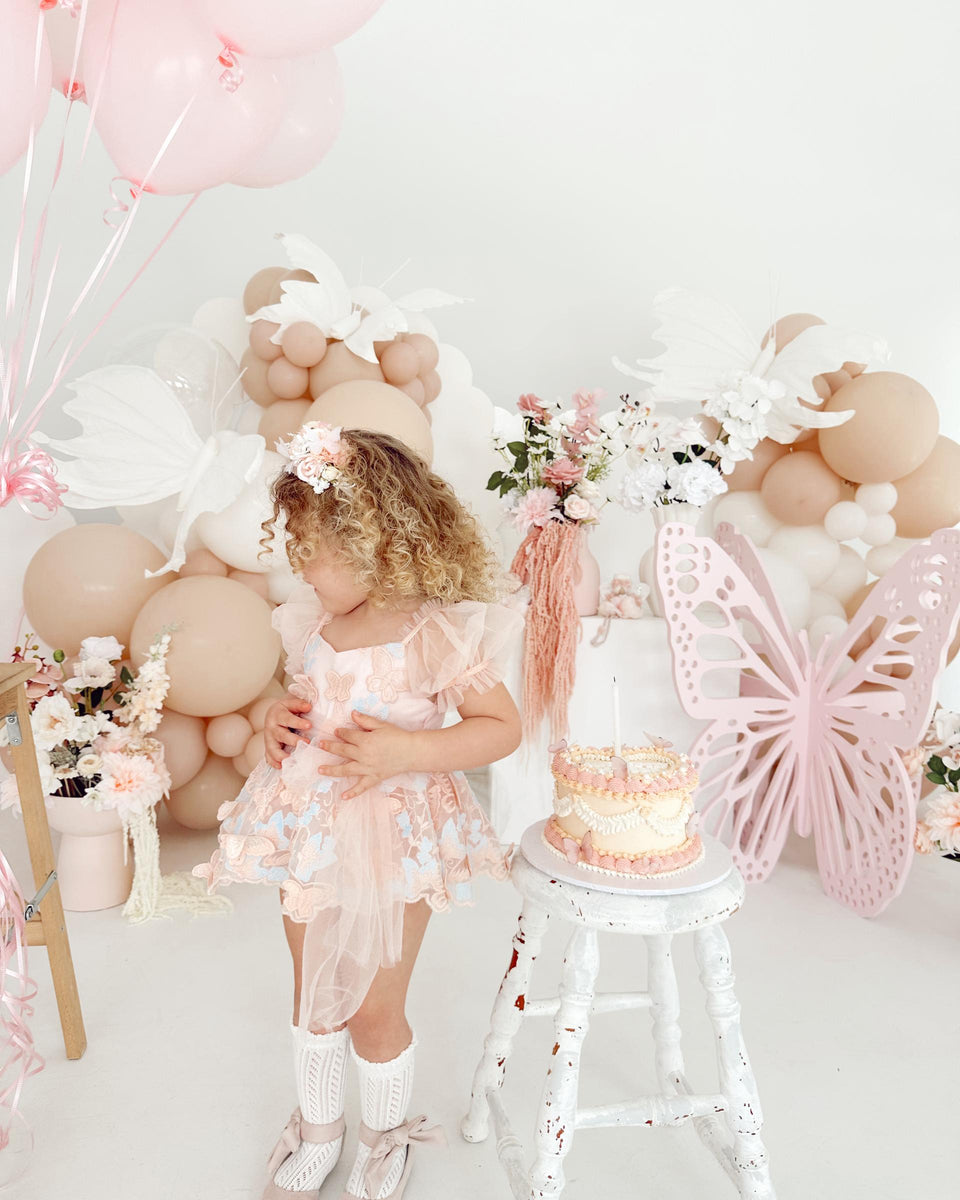 Fauna Peaches and Cream Stretch Baby Girls Flower Crown main image 0