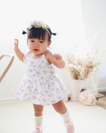 Baby Girl Magdalena Romper Esme Headband