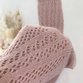 Effie Dusty Pink Socks Swatch