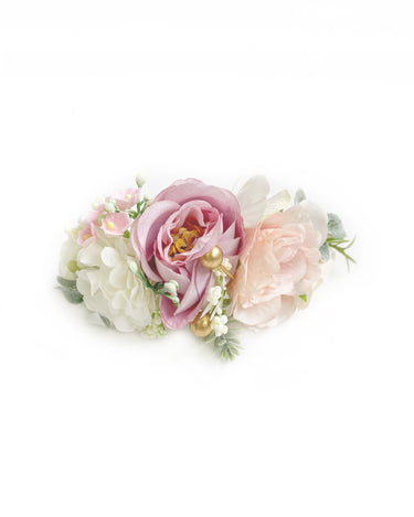 Esme Floral Stretch Headband Front