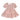Georgette Dusty Rose Puffed Sleeve Dress Flatlay Front